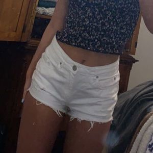 White shorts